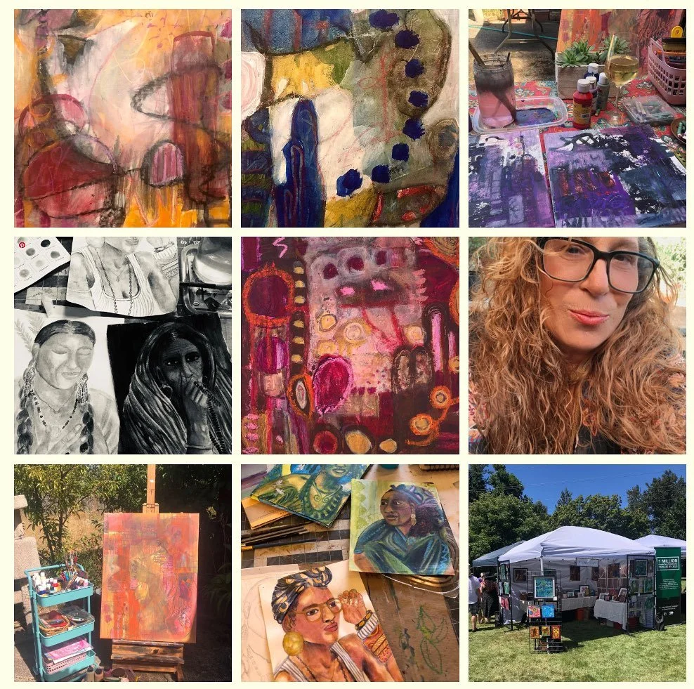 Catch my Vibez ? 

Crowned, Sealed, Signed and Authenticated by Divine Providence. 

Art by Julia @ Juju Rootz Art 

I am Seeking Affordable. Art Opportunities and Exhibitions . 

Looking for the perfect art for your home office or sacred spaces and 