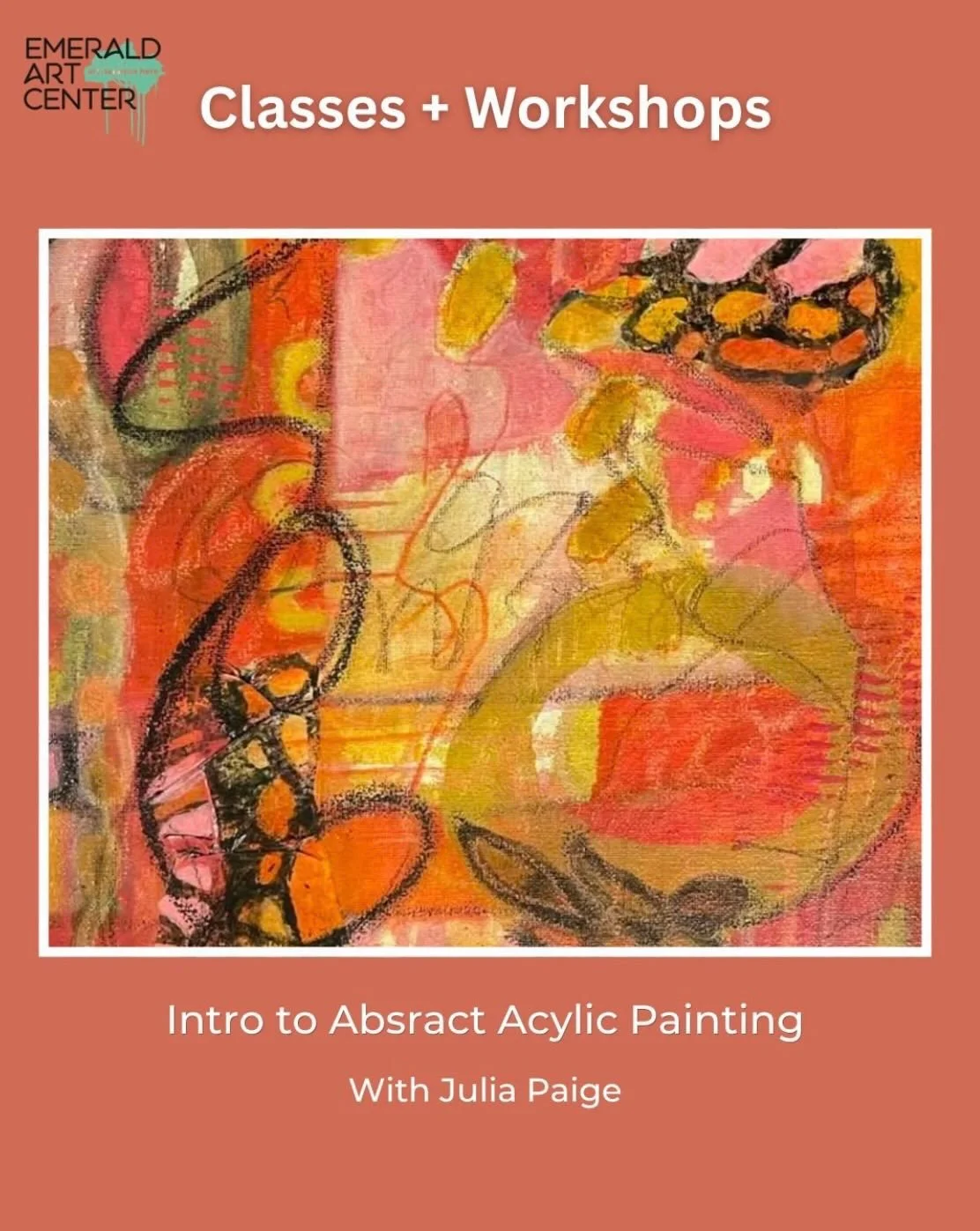 I am Super Excited to share and would love to Invite you to attend my Intro to Abstract painting classes, every Saturday in June, 2026 ! If you have been curious or really wanting to explore abstract painting techniques here&rsquo;s your chance! Sign