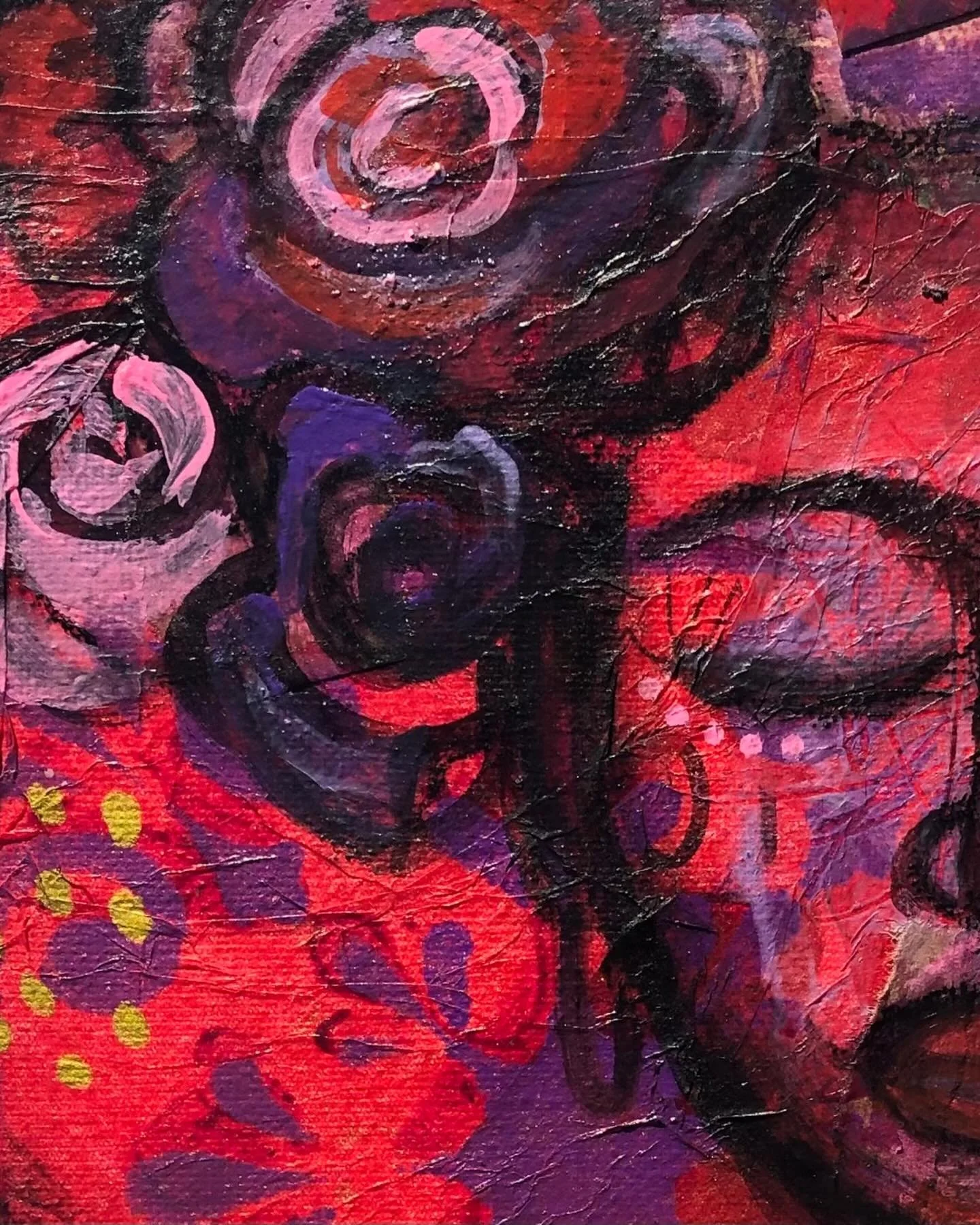 In a world of thorns, be a rose . 🌹 

#figurative #expression #mixedmedia #newseries #lovexlove