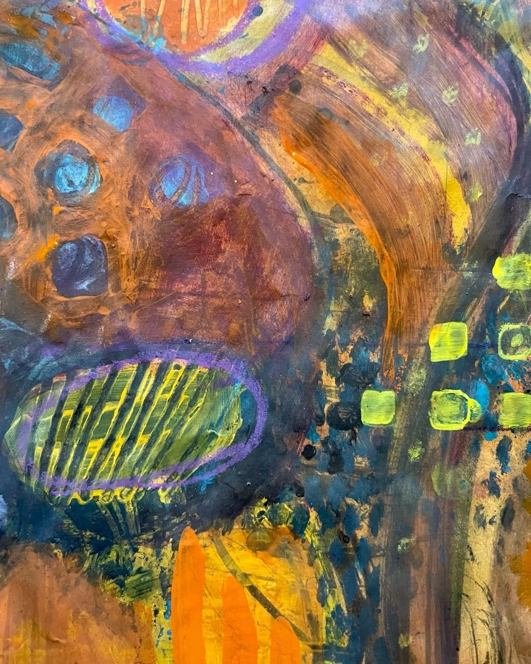 Living in Color . New Art &hellip;in Process . Past the play stage and into Explore .. finding gems, connections and meaning. Being raw, real and authentically juju. Delving deep into Creativity and artistic expression. 

Art is my sacred place and s
