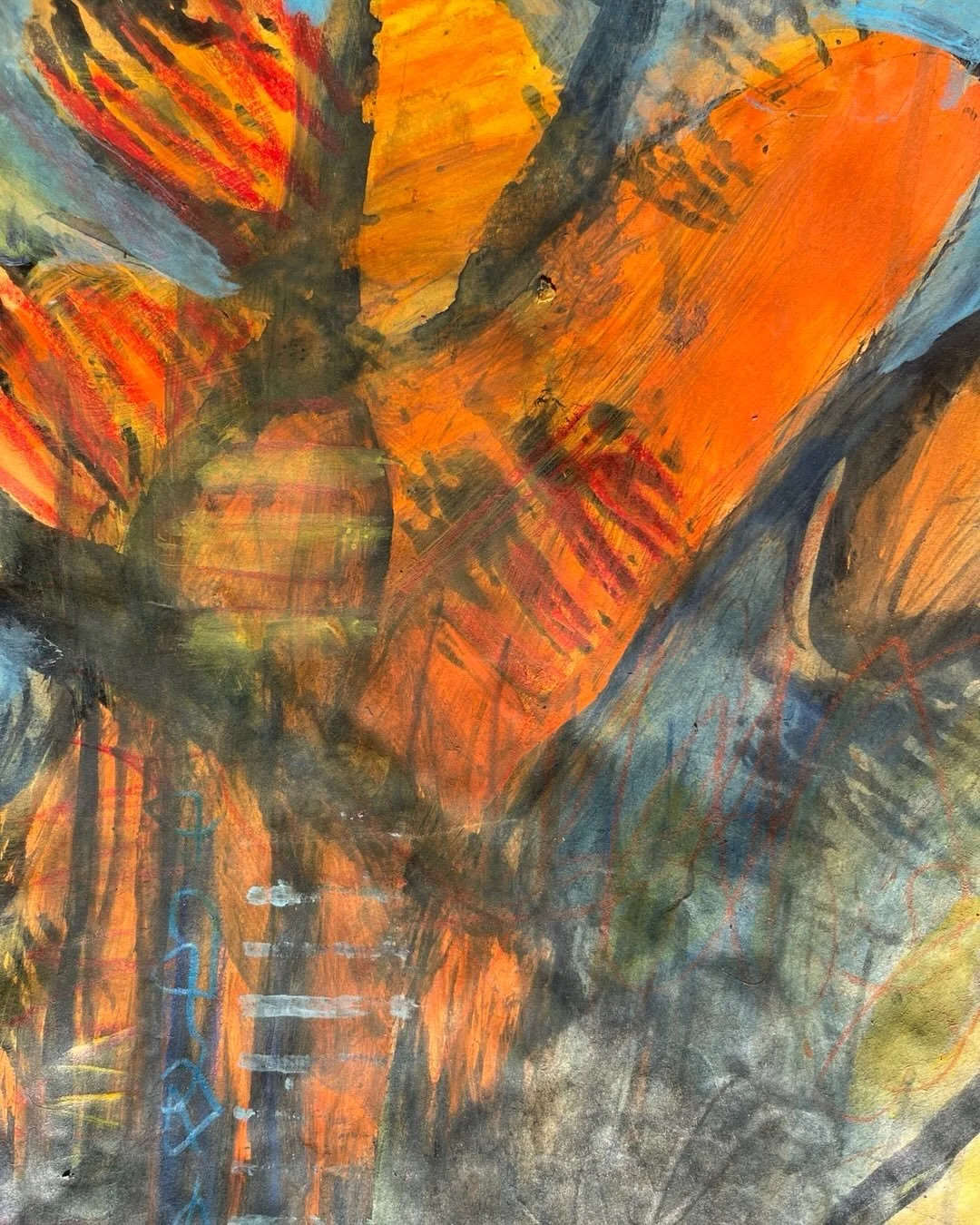 Making love in the paint. Sharing a few views of my current abstract painting series. 

Grateful to be a creator and pursuing my art. It has been a journey! I think the art of being an artist is in the process. It&rsquo;s in the everyday, the quiet m
