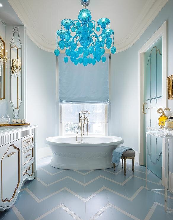 cyan design turquoise-blue-bathroom-herringbone-floor-tiles-french-vanity.jpg