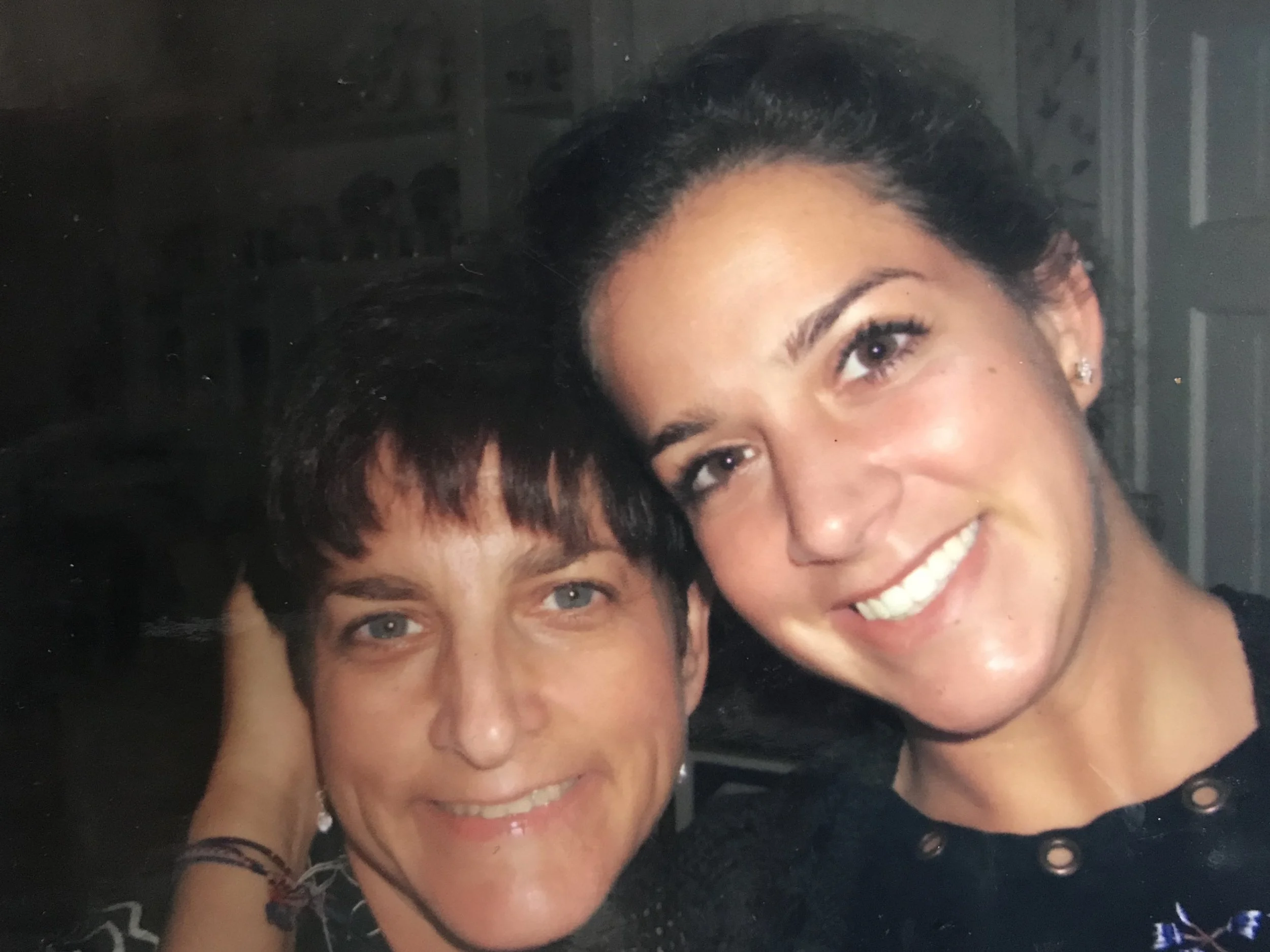 My lovely Mother and me in July of 2007.