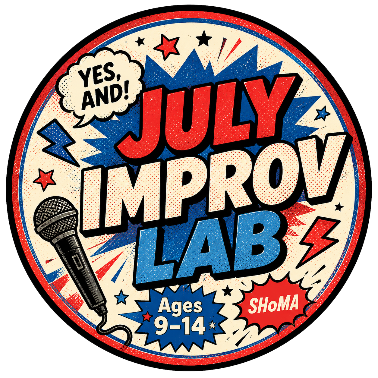 🎭 JULY WEDNESDAYS- Improv Lab
