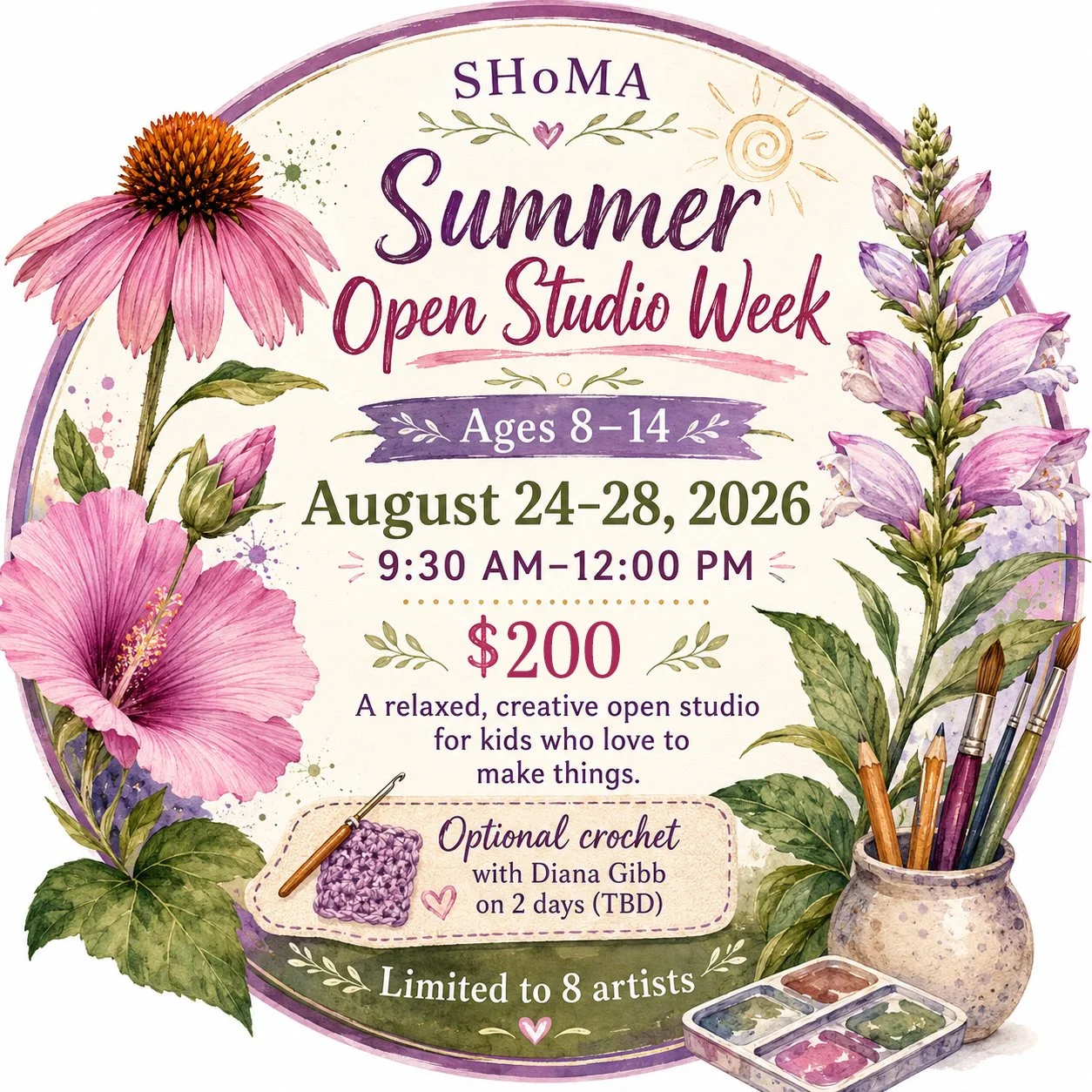 AUGUST Open Studio Week