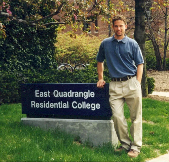 Bryan as a student at the University of Michigan.