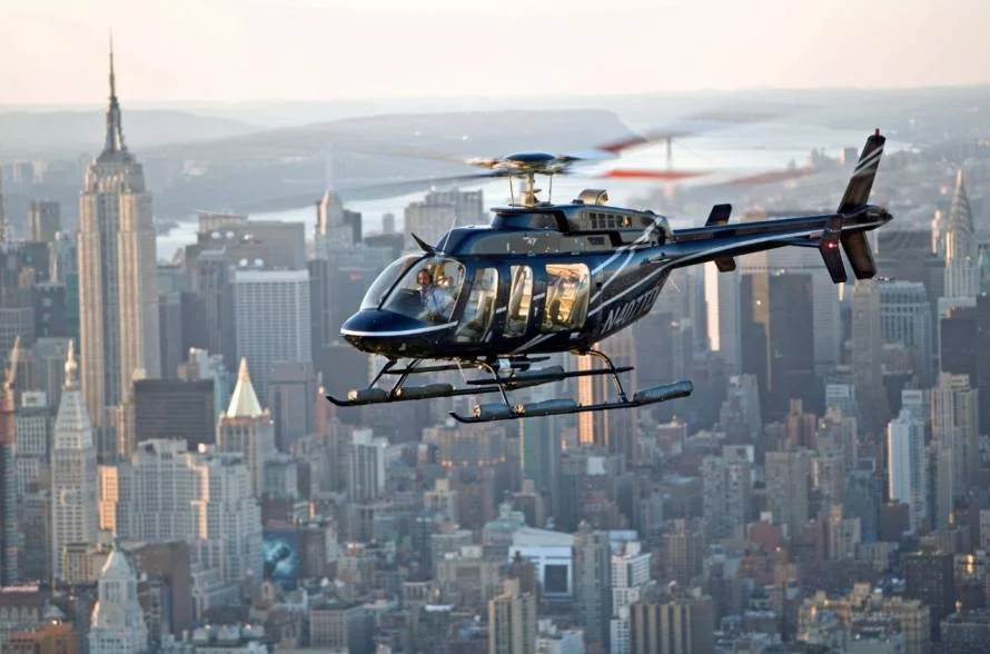 Βόλτα με ελικόπτερο