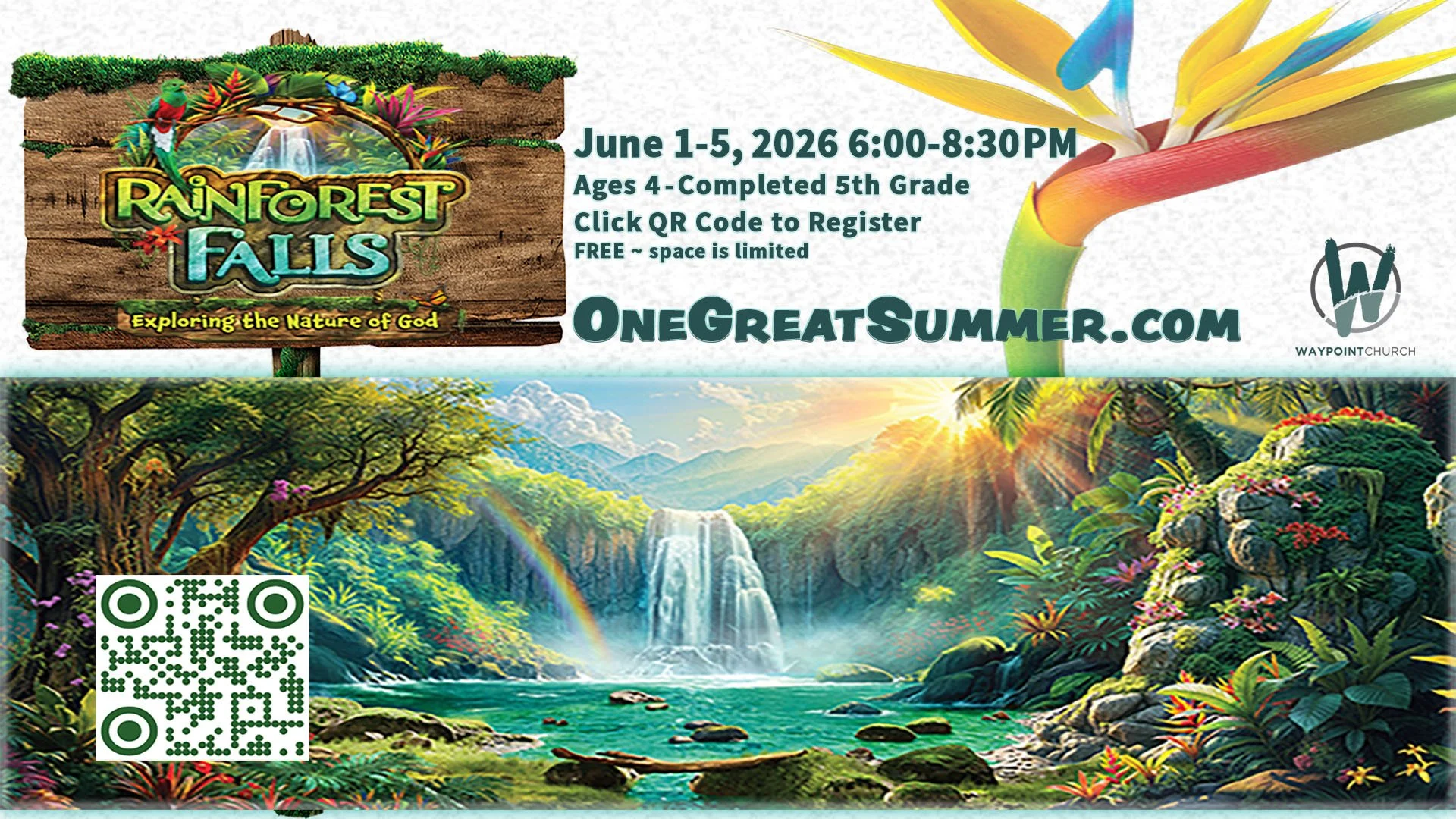 RAINFOREST FALLS VBS 2026