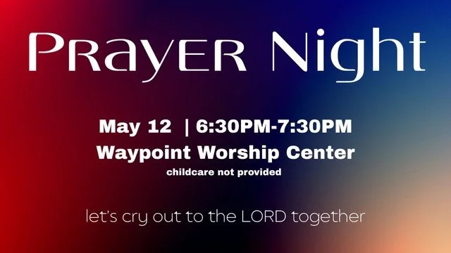 Prayer Night May 12