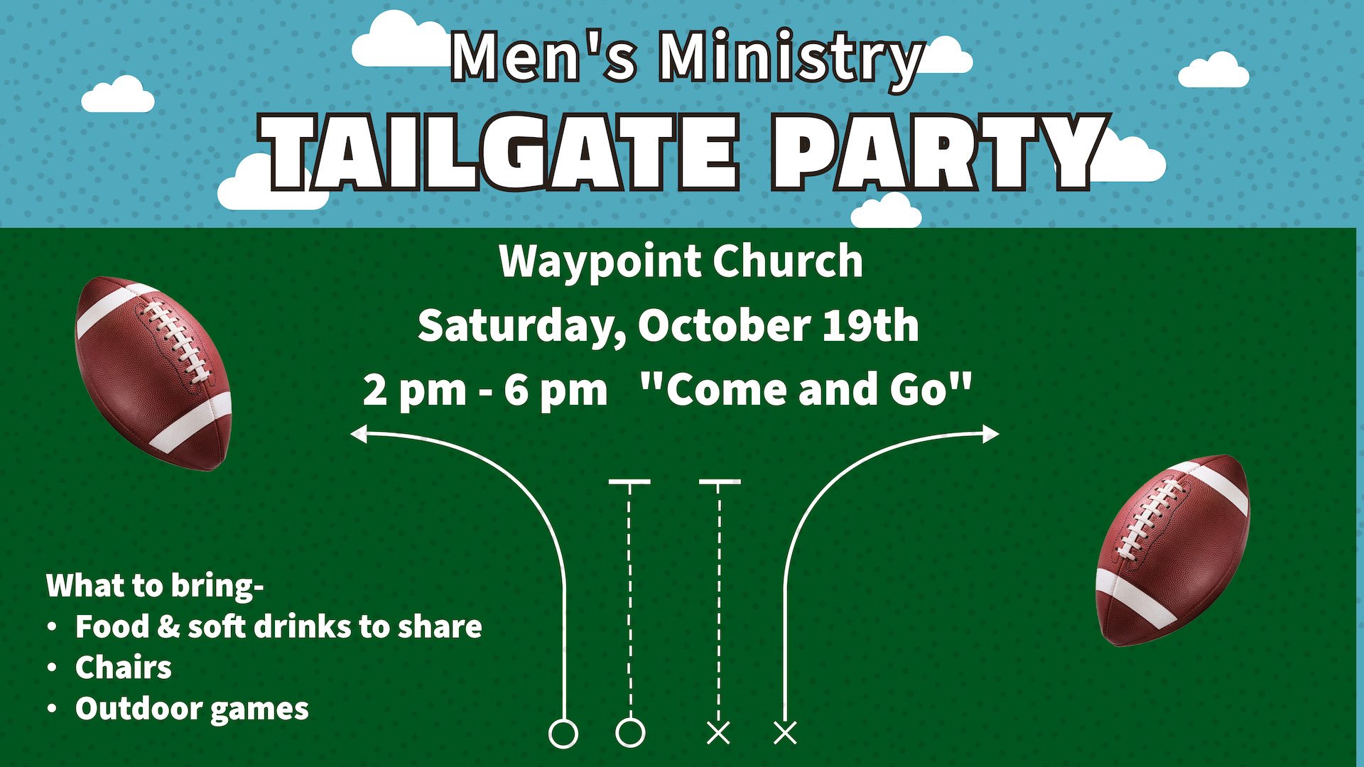 Men's Tailgate Party — Waypoint church