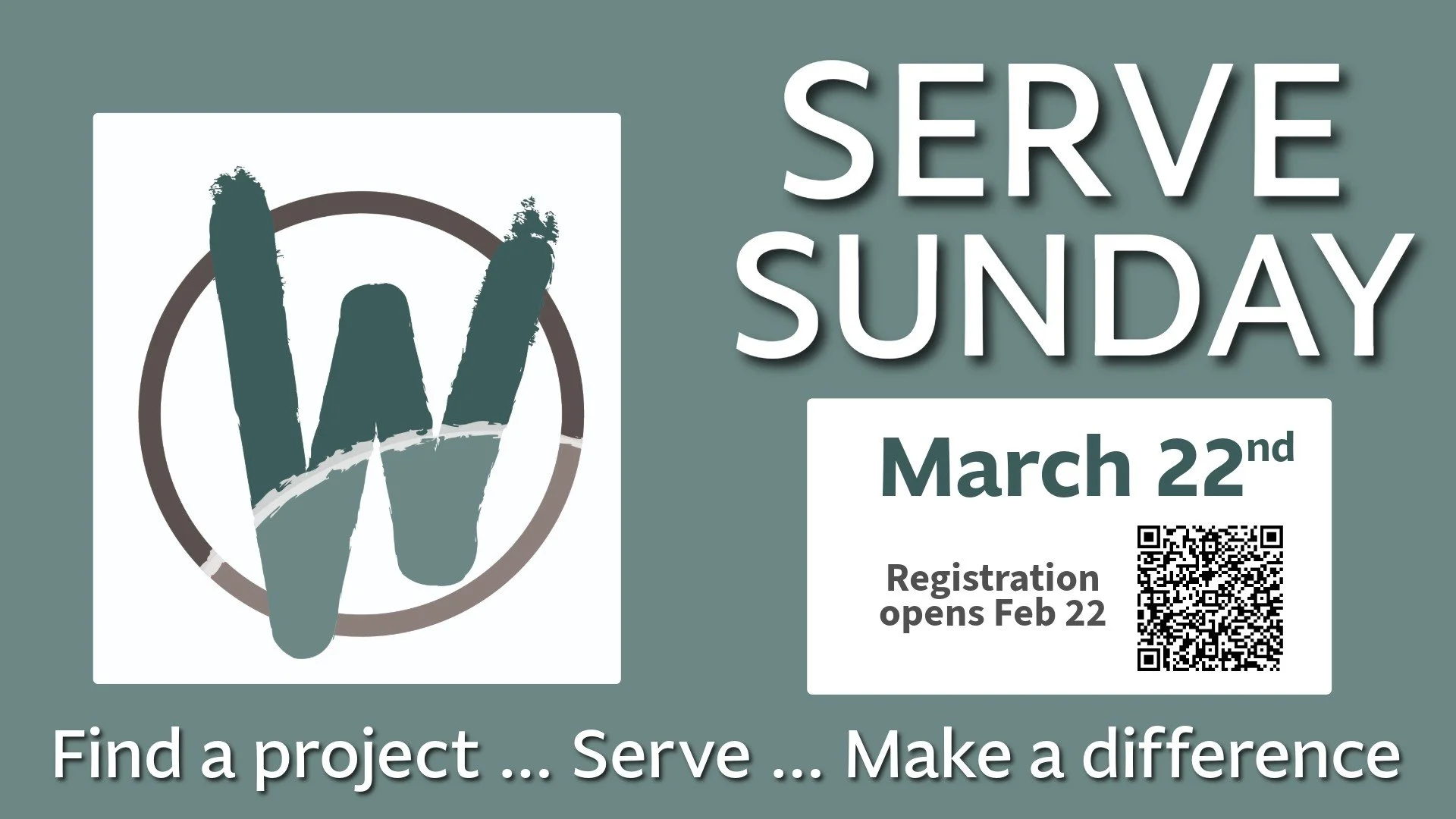 Serve Sunday 2026
