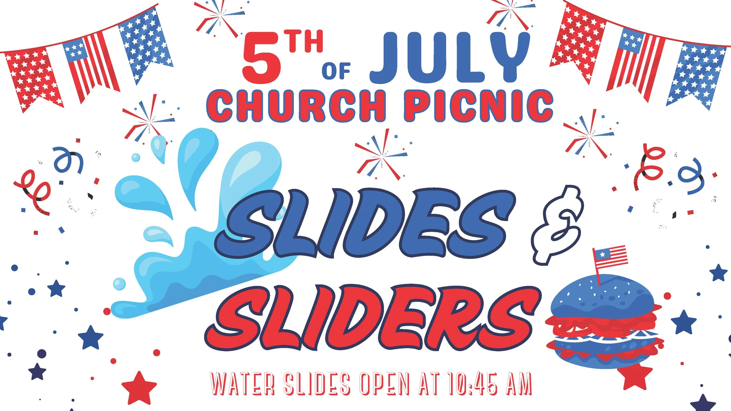 Slides &amp; Sliders Church Picnic
