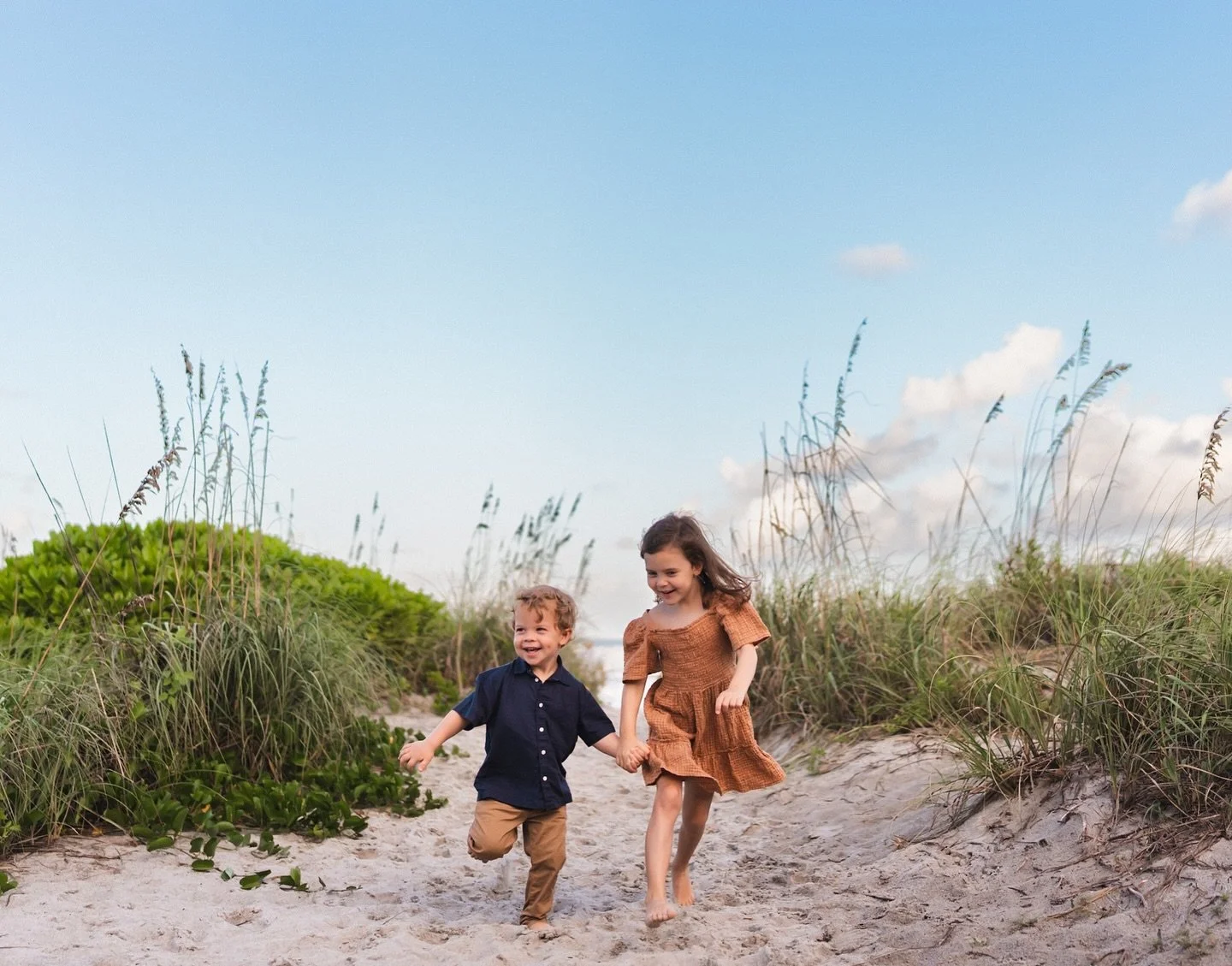 Smitten by these smiles and the sea grapes and the salty air!