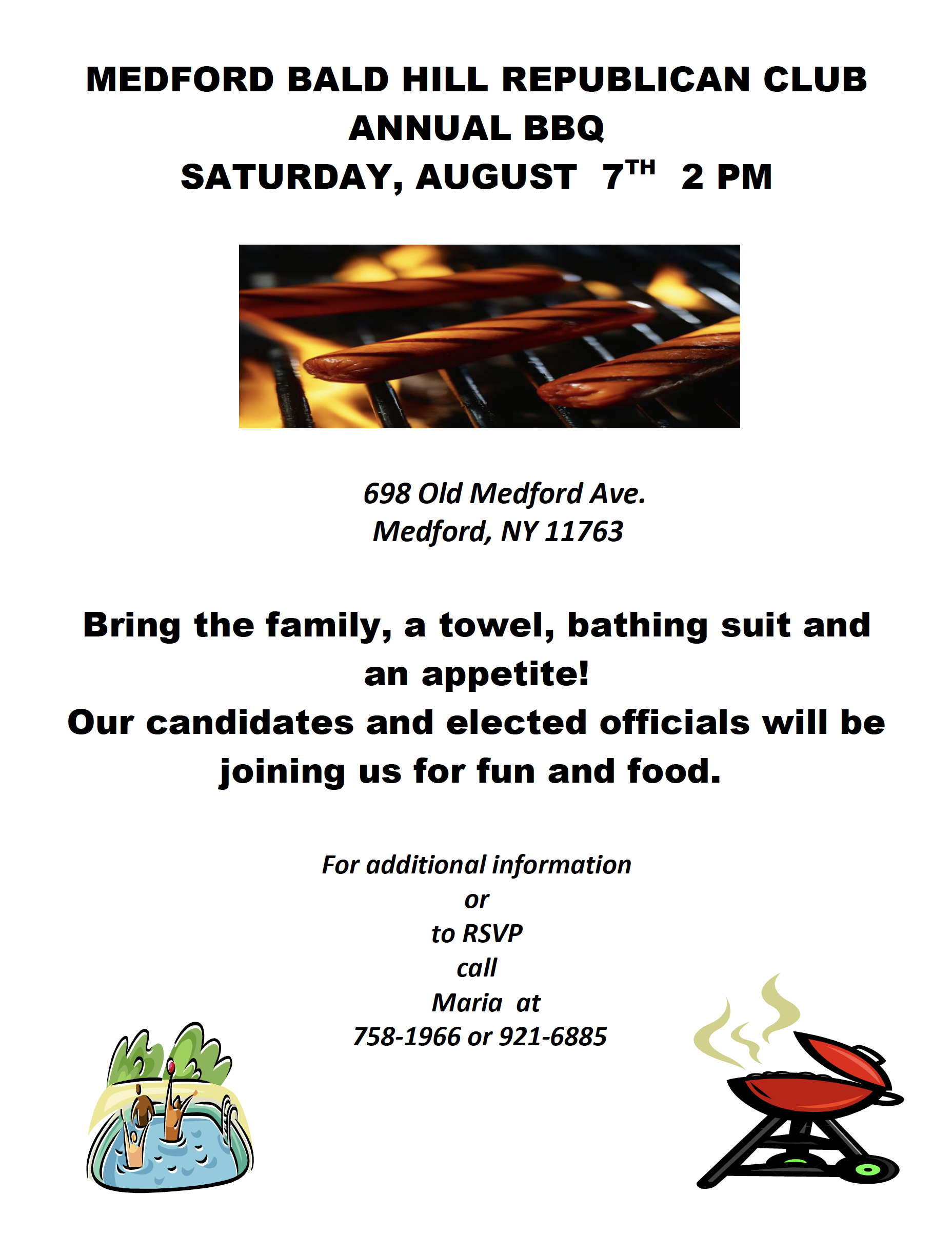 Medford Bald Hill Republican Club BBQ — Suffolk County GOP