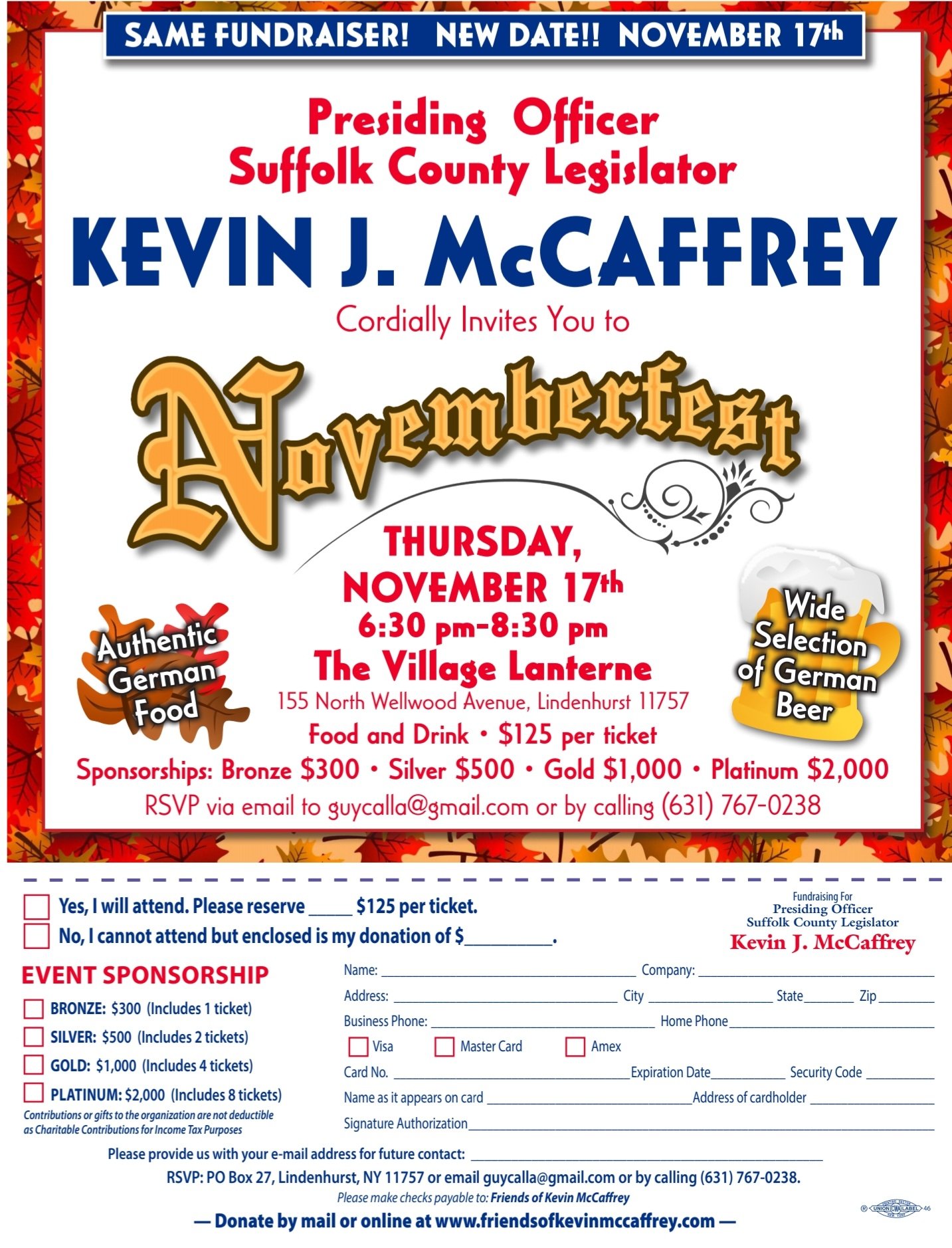 Event Calendar — Suffolk County GOP