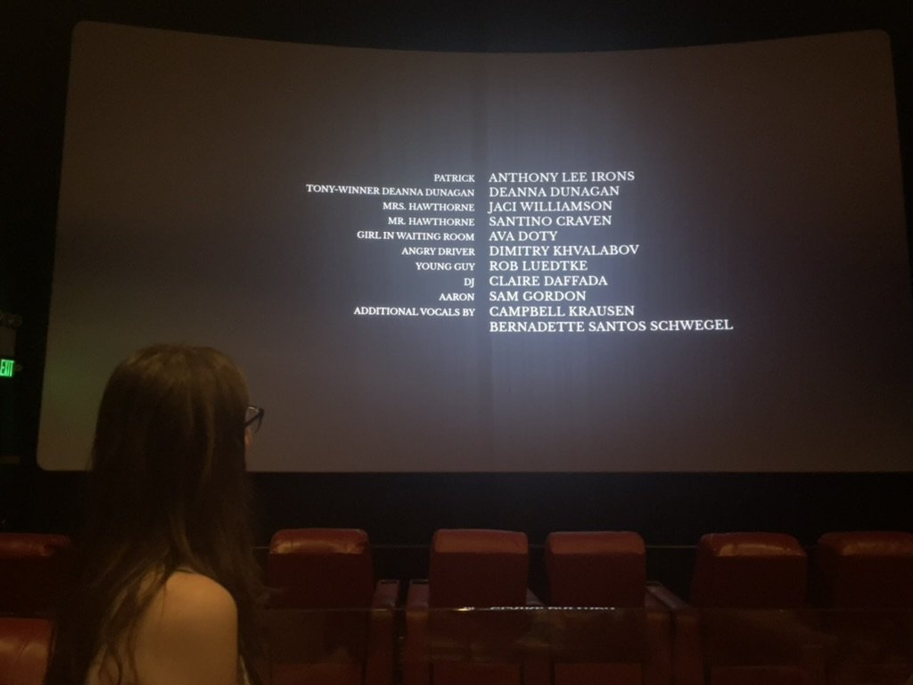   who's that name I see?  
