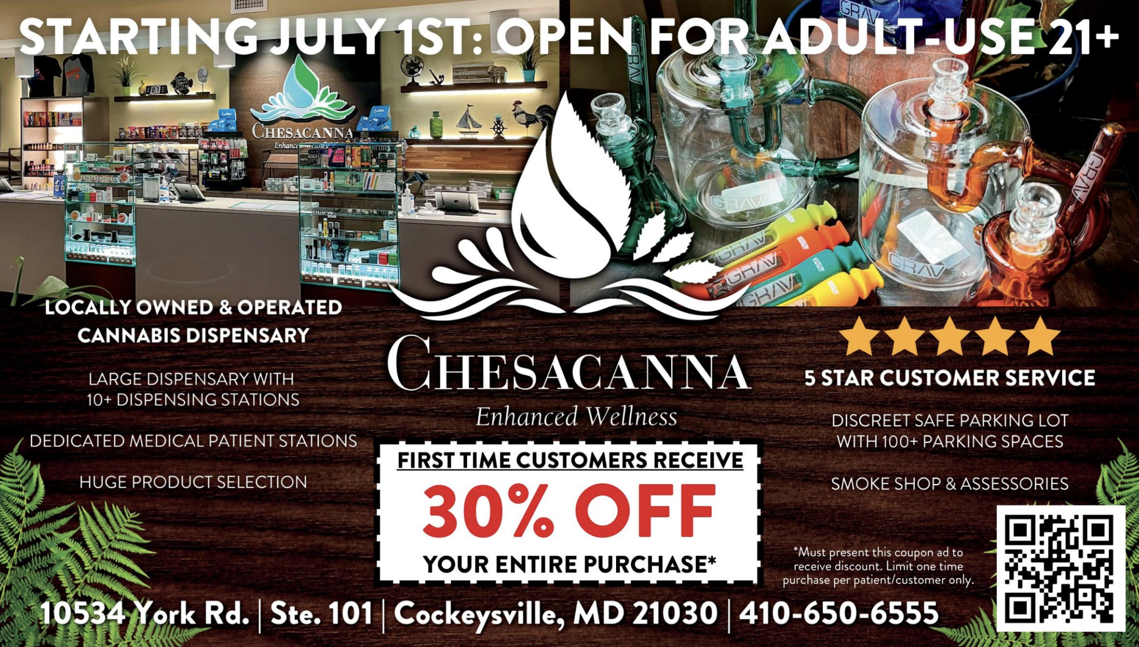 Print Ads for Maryland Leaf Magazine (Canva)