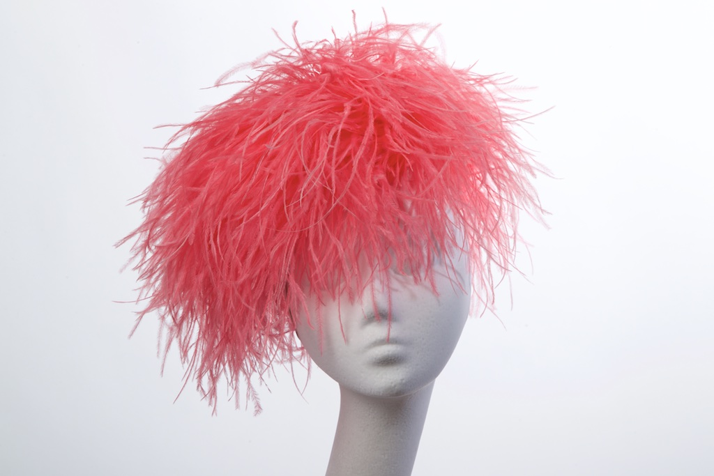Piper coral — Carol Kennelly Millinery