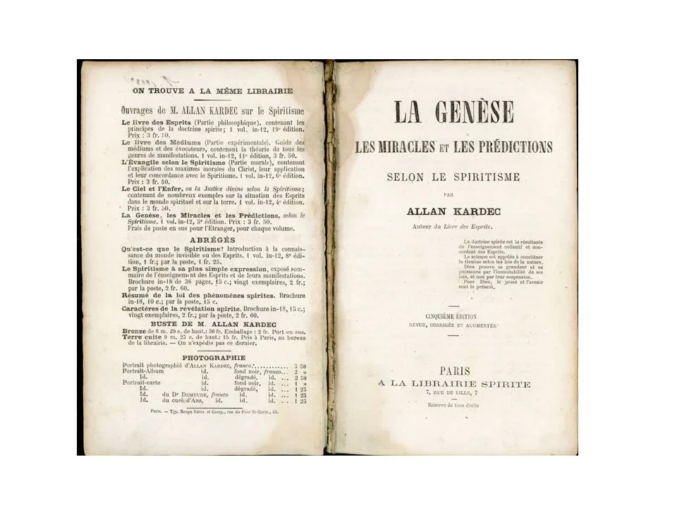 A gênese: Pesquisas indicam alterações nos originais de Allan Kardec