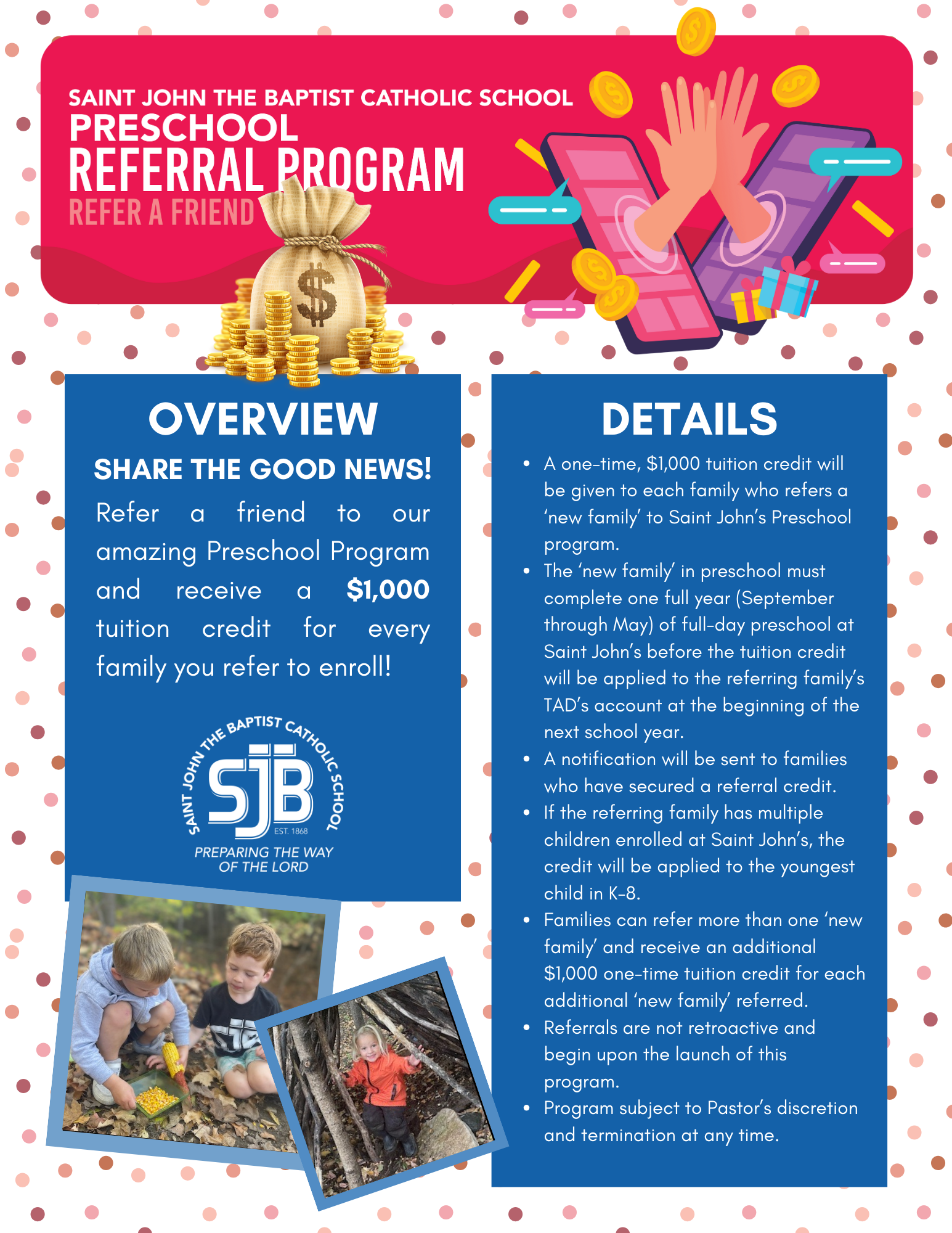 NEW Preschool Referral Program