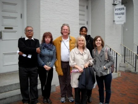 2010 International Playwright Obervers: Ashish, Natalia, Doug, Vicky, Hope, Anne (Copy)