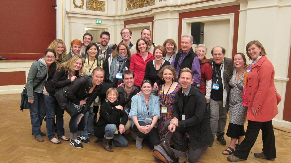 US delegates at May 25th slam in the Concert Hall at the Odd Fellow (Copy)