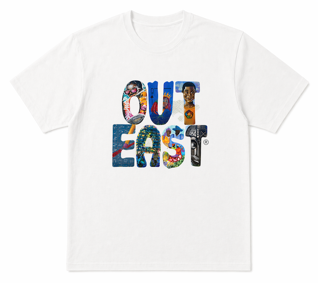 OUTEAST  Large Logo Custom Tee