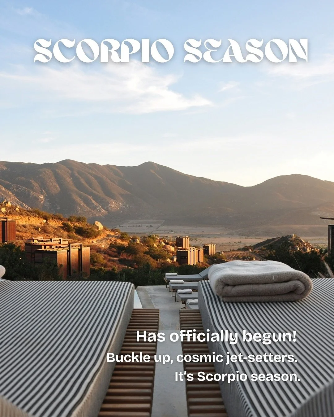 Scorpio season called, and she said pack a bag.
We’ve mapped out the stars so you can travel like the cosmic main character you were born to be.
From Leos turning the airport into a runway to Pisces accidentally manifesting a detour — y