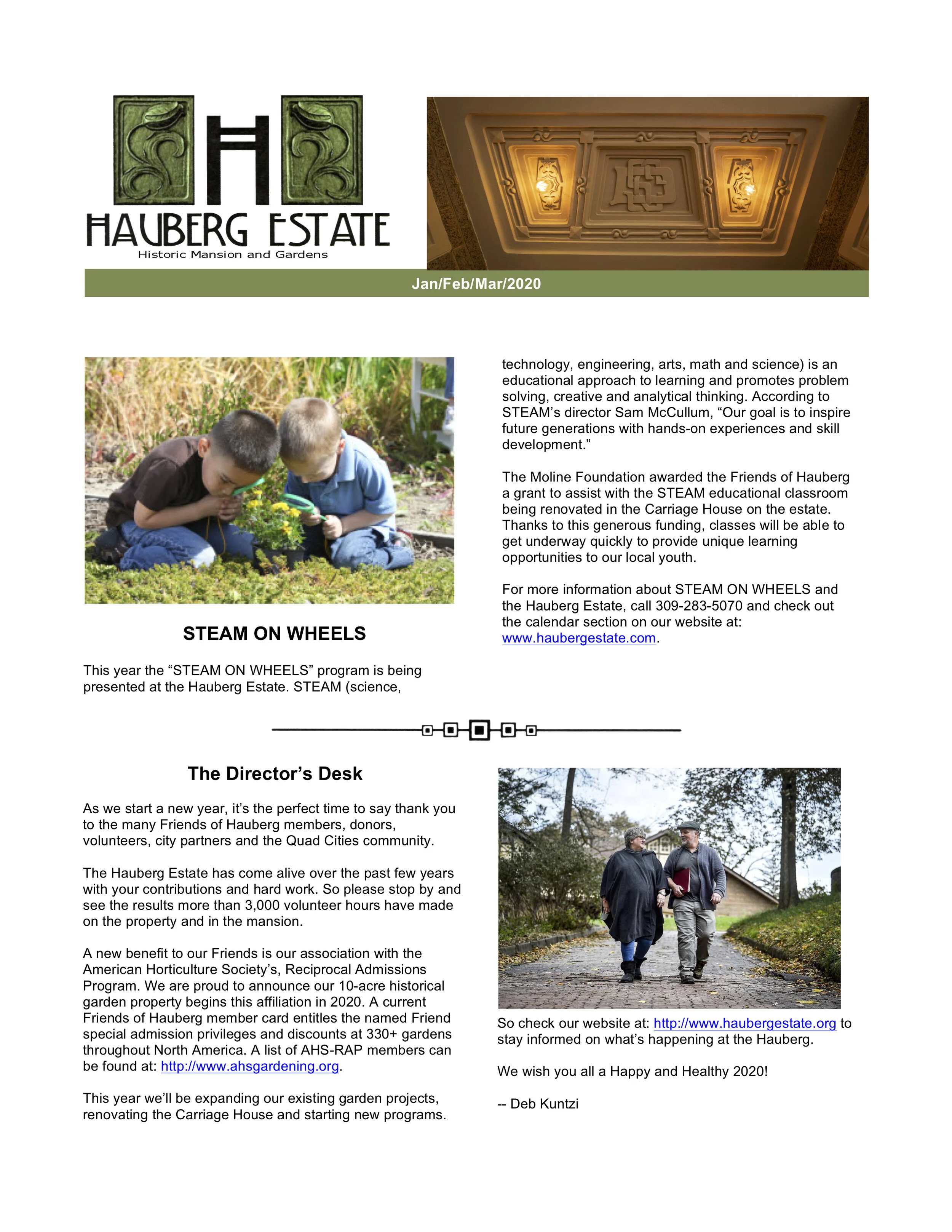 Jan-Feb-Mar 2020 Newsletter