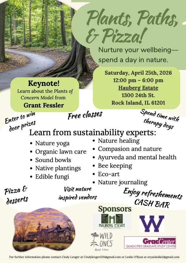 Plants, Paths &amp; Pizza!