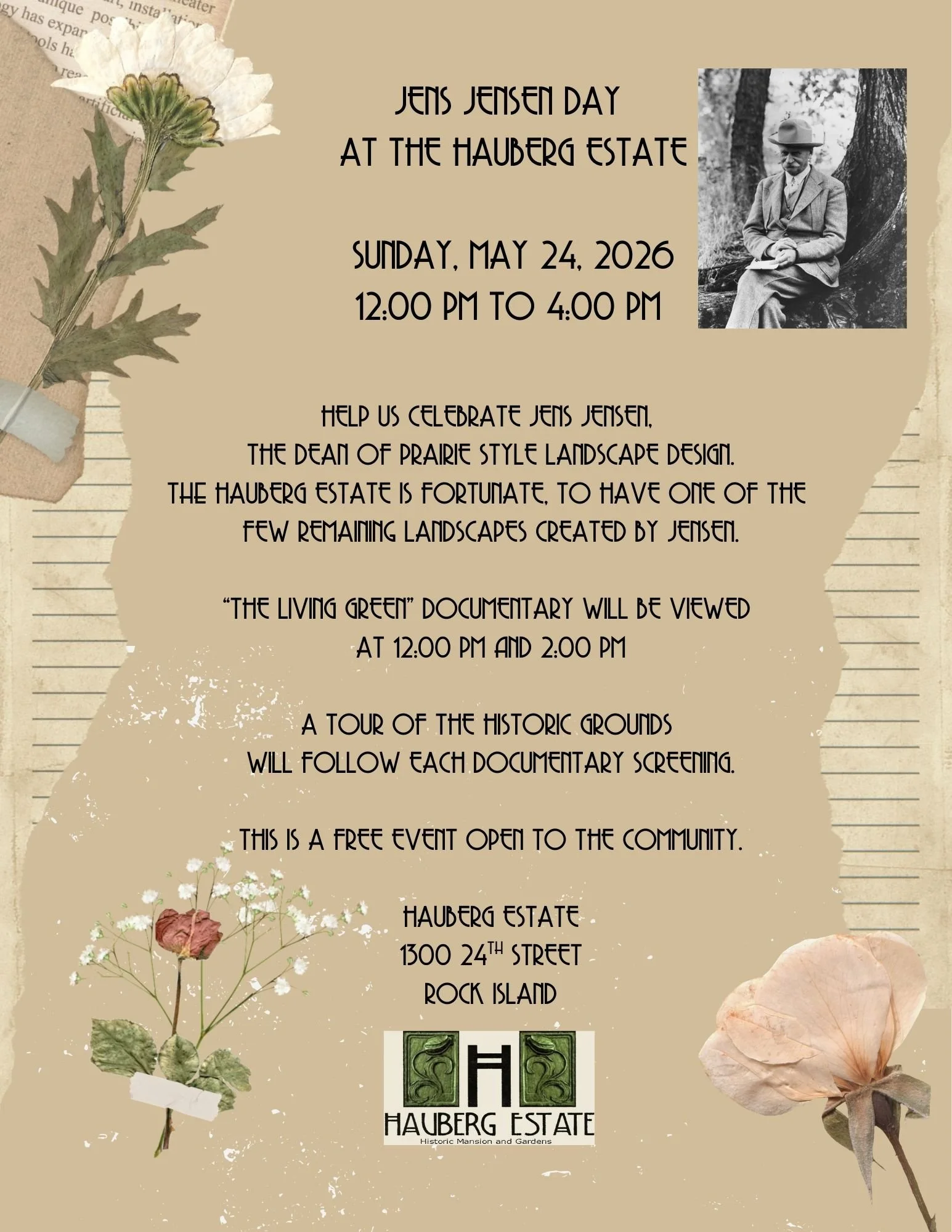 Jens Jensen Day at the Hauberg Estate