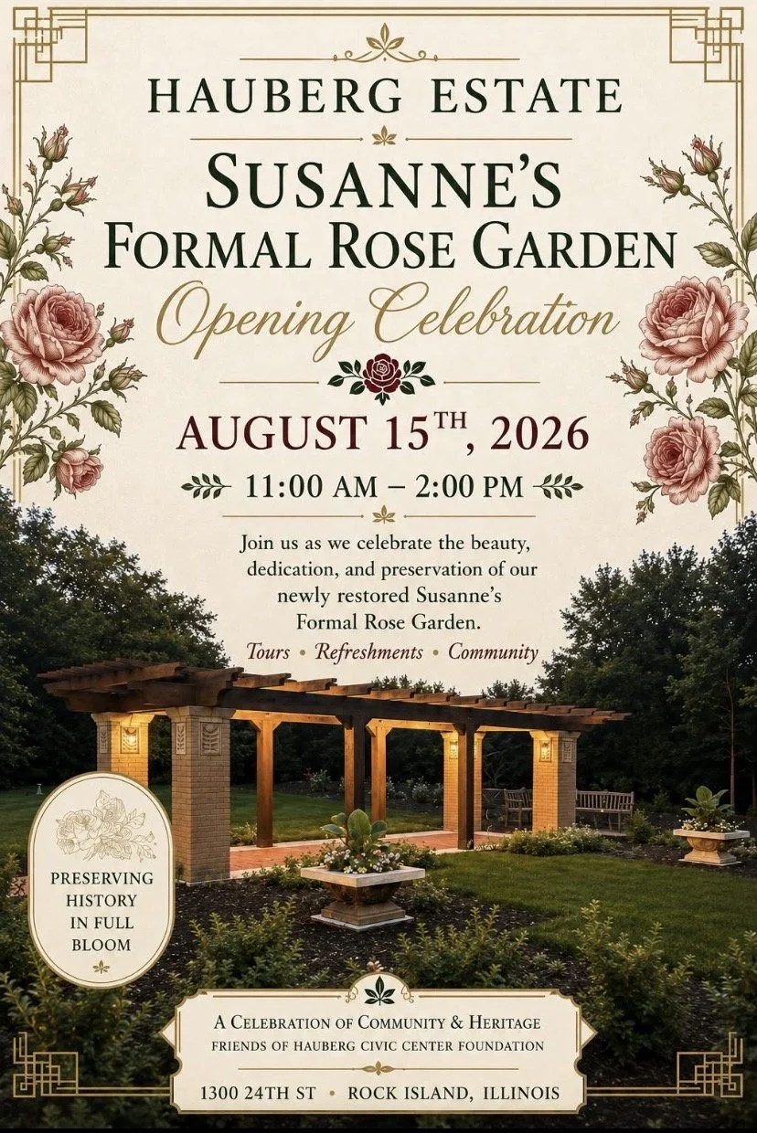 Susanne's Formal Rose Garden Opening Celebration