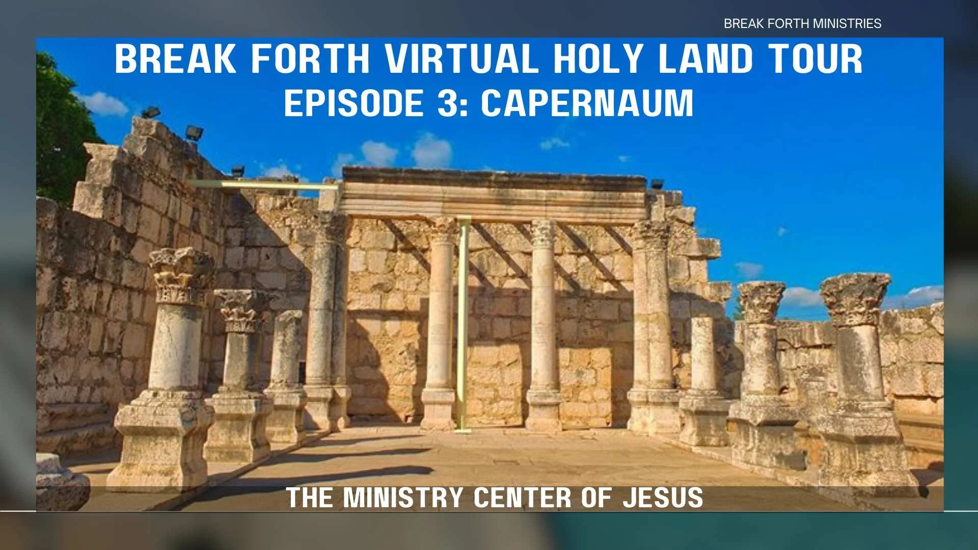 Visit Capernaum: Jesus Calls Peter: The Encounter At The Sea