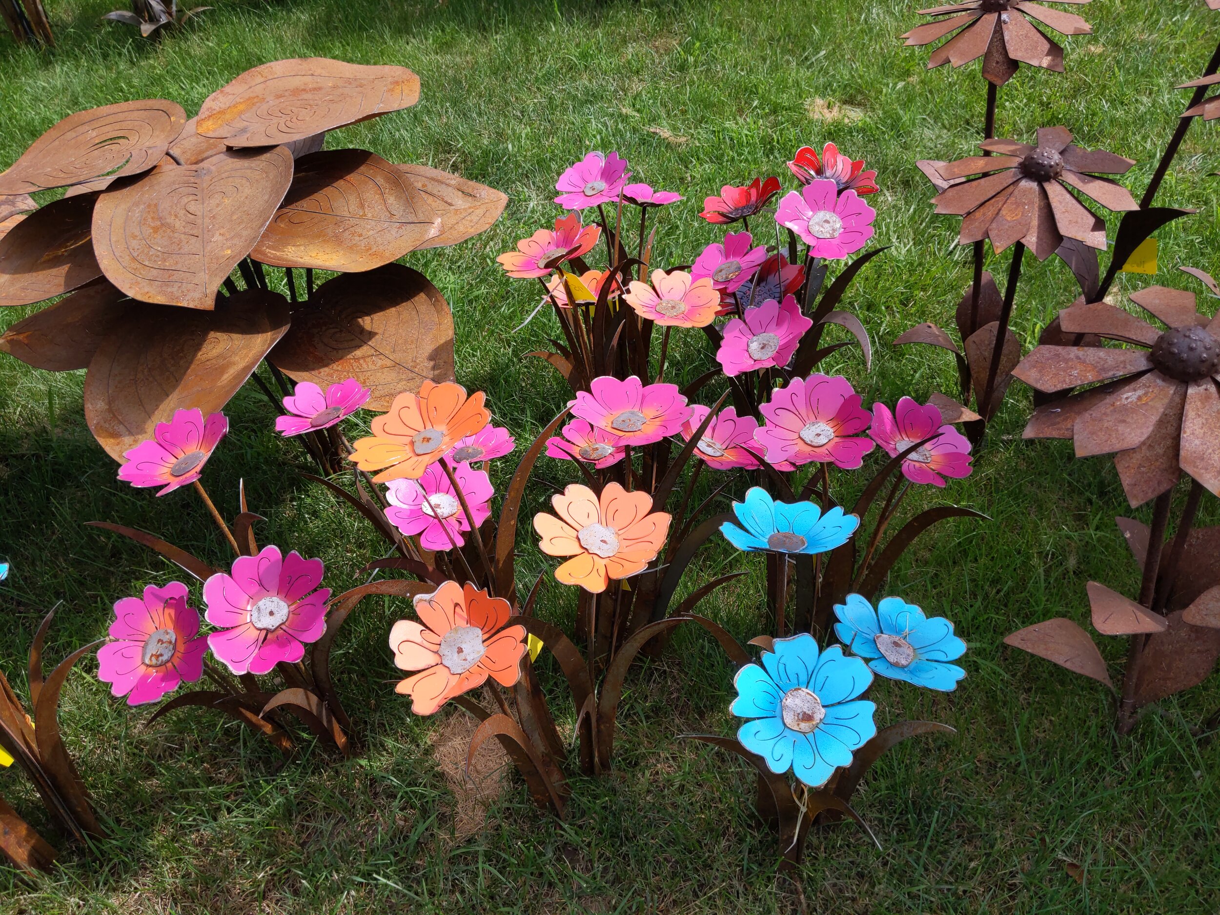 Handcrafted Metal Garden Art