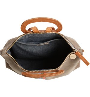 Clare V. Leather Marcelle Backpack - Neutrals Backpacks, Handbags