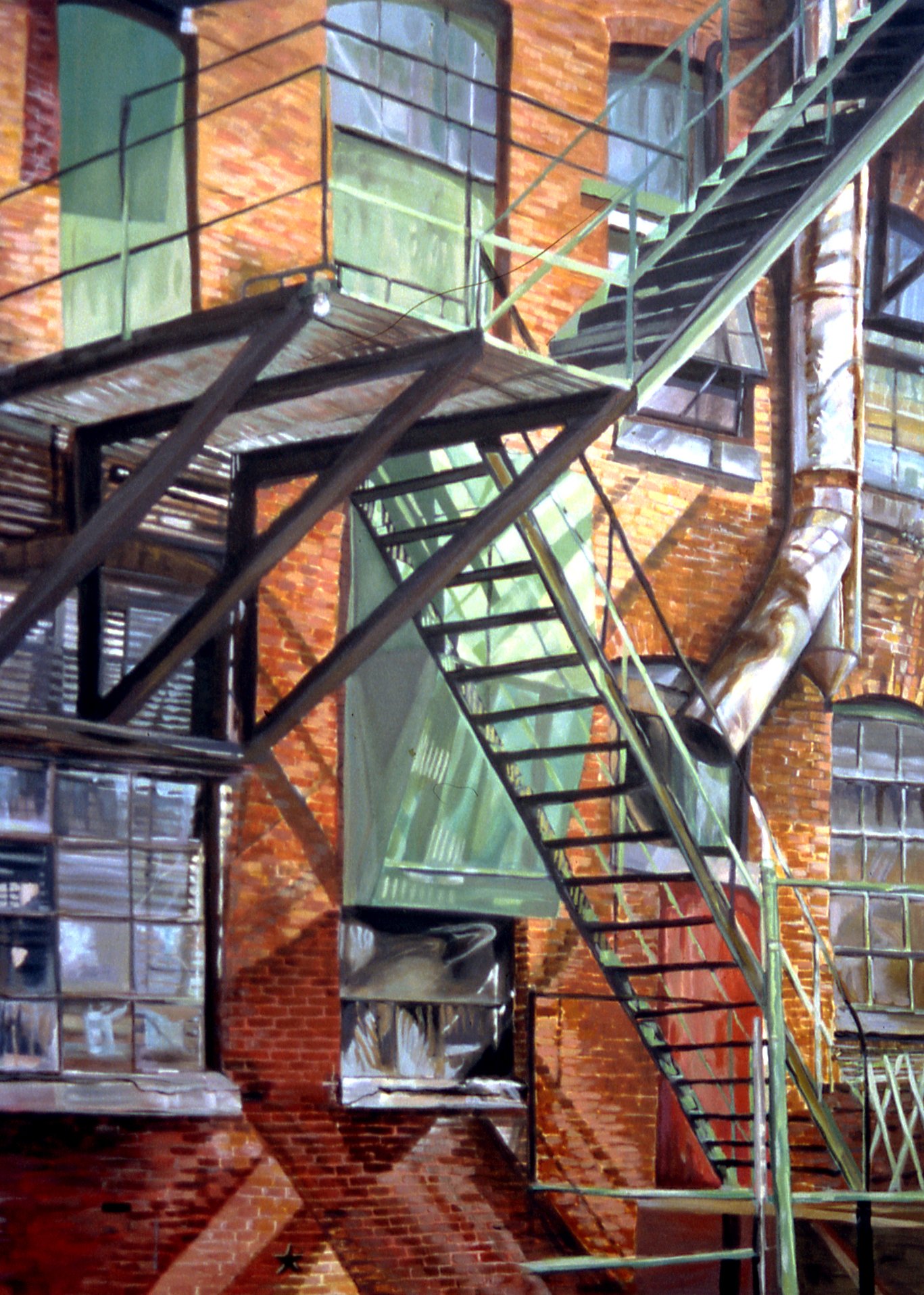 Fire Escape, Spongex, Shelton Ct Sold