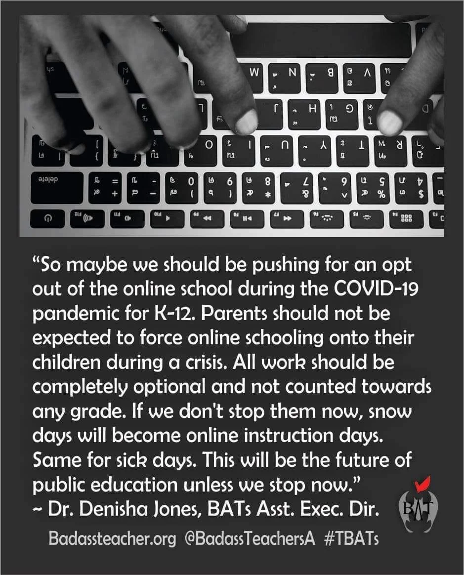 What are You Going to Do when Disaster Capitalism Knocks on the Public-School Door? by Dr. Denisha Jones