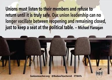 Time For Unions To Take A Stand by Dr. Michael Flanagan