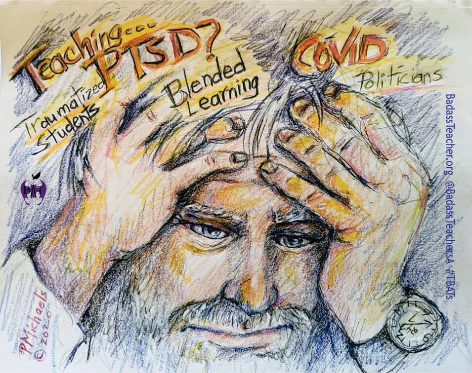 For Blended Teaching; It's Not Just The COVID, It's The Stress by Dr. Michael Flanagan 