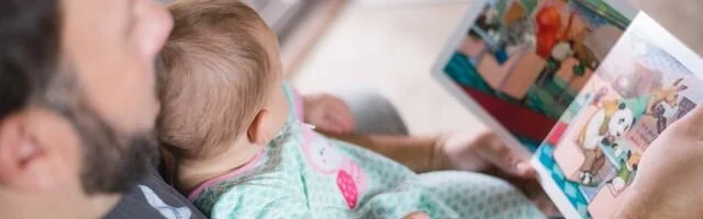 Cheers to Dads Who Read to Their Babies and Beyond! by Nancy Bailey 