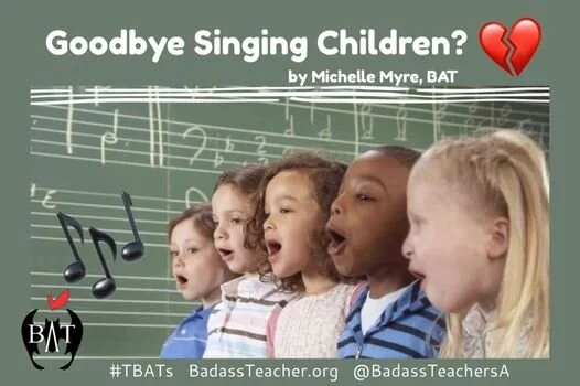 Goodbye Singing Children? by Michelle Myre