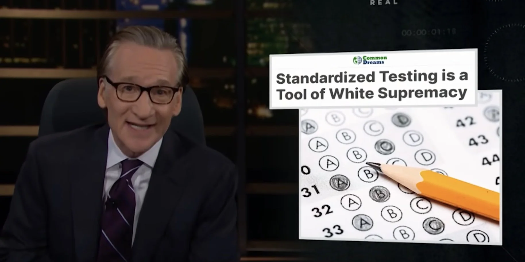 I Triggered Bill Maher By Writing About Standardized Testing and White Supremacy by Steven Singer