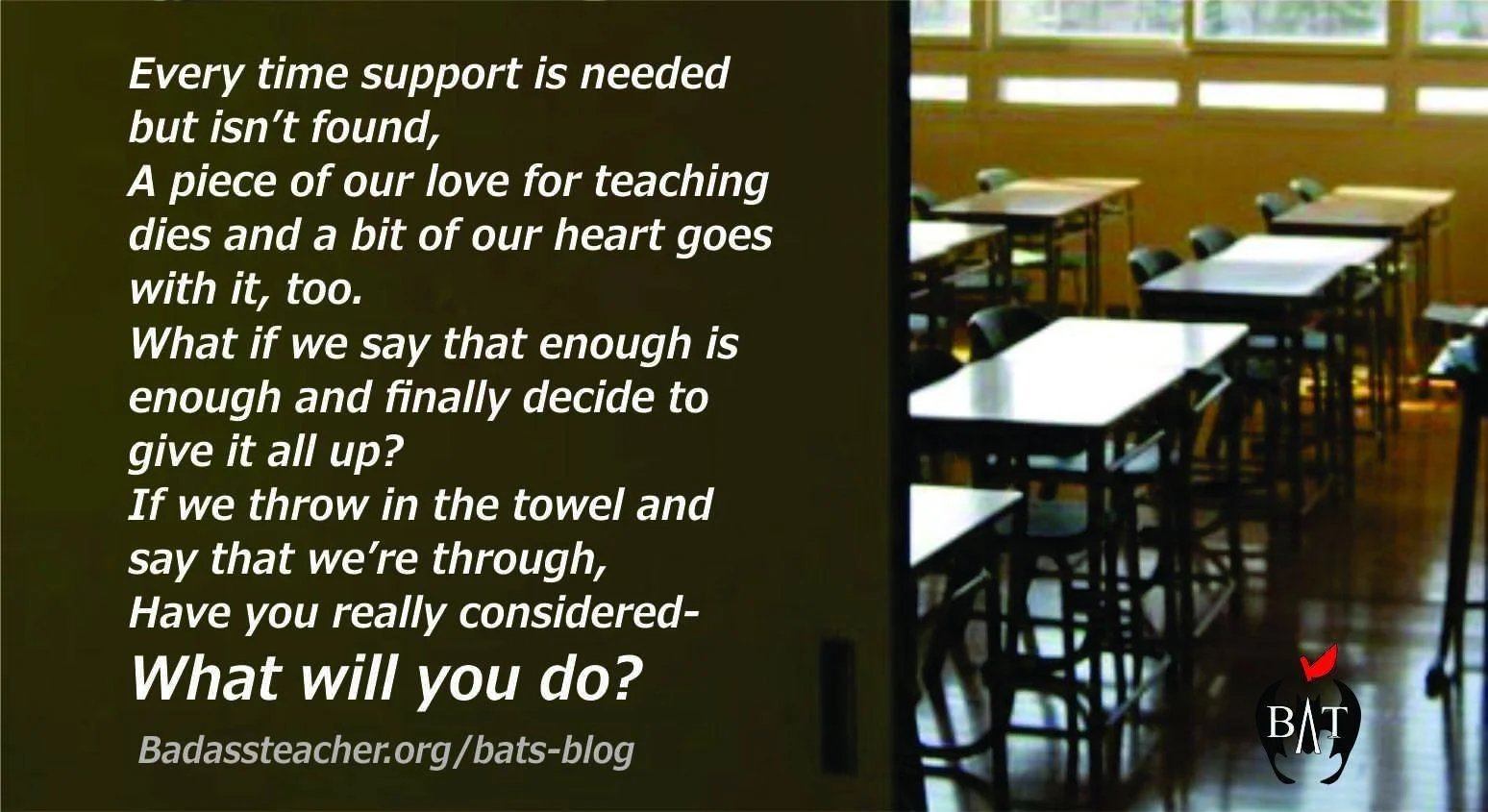 'What Will You Do?' by Ms. E