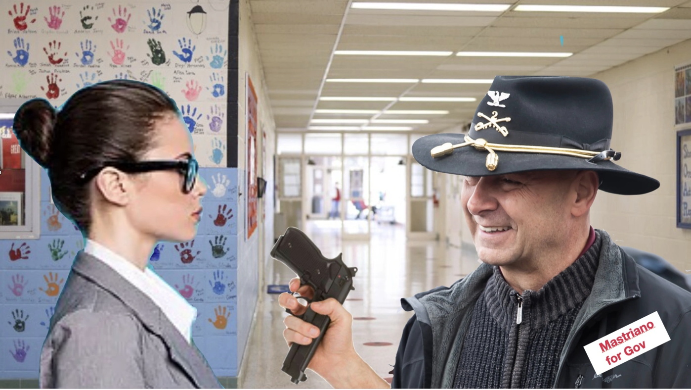 'Doug Mastriano’s Rootin’ Tootin’ School Shootin’ Prevention Plan in PA' by Steven Singer