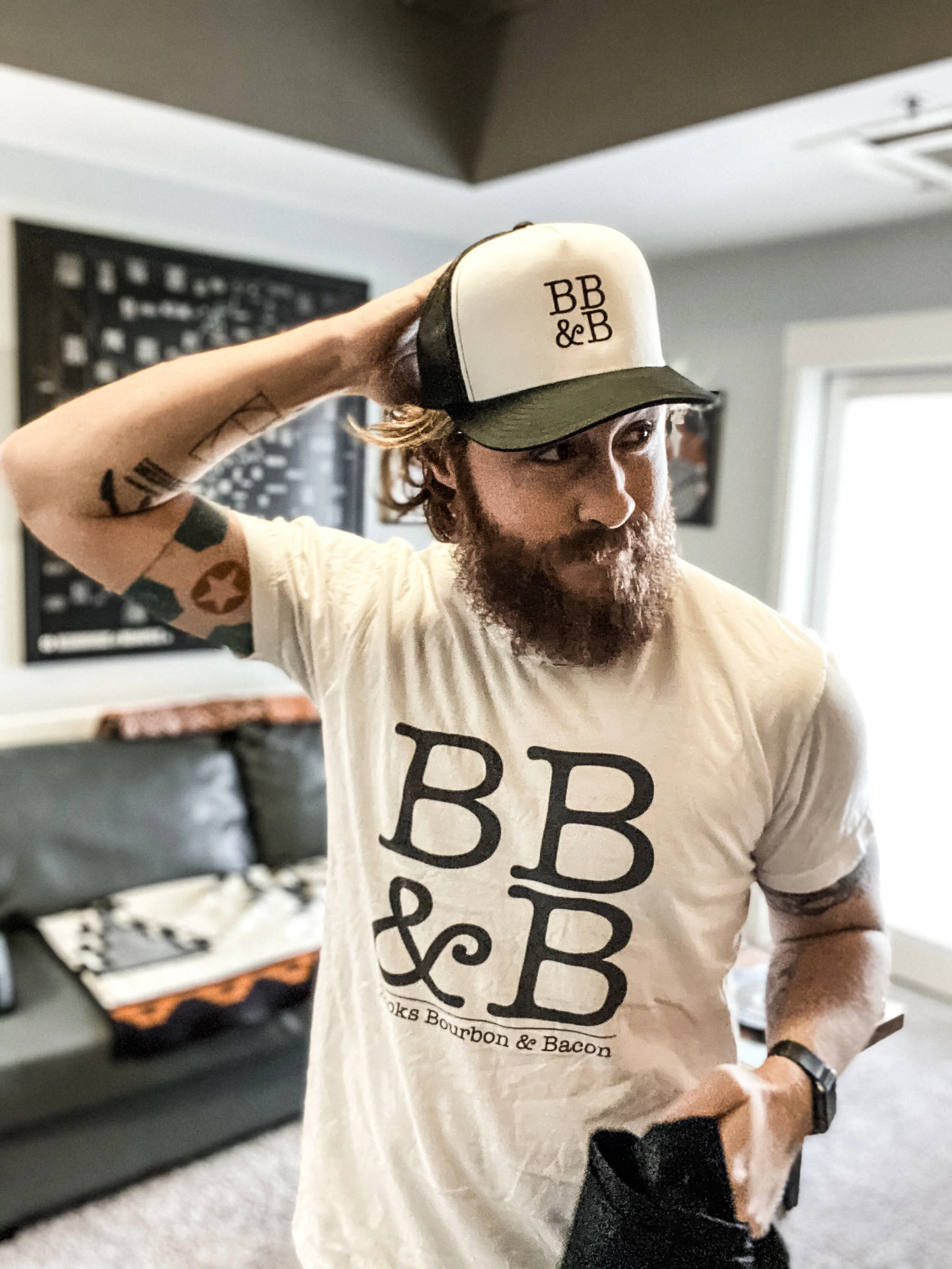 Now you can dress like me! The Books Bourbon & Bacon Shop is now live.