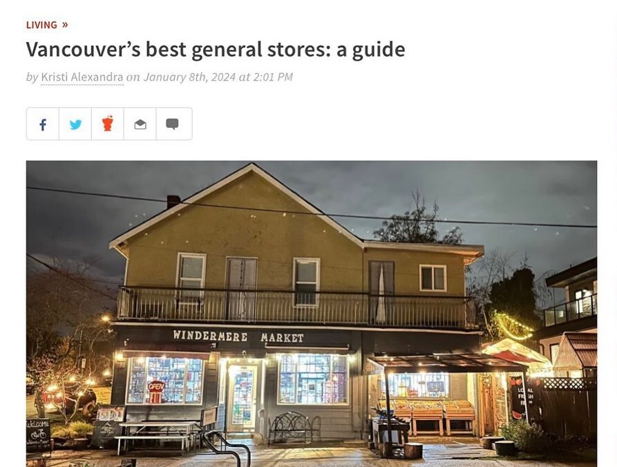Thank you @georgiastraight for the shoutout! Happy to be in the same list as these amazing local businesses.

#supportlocal 

@delishgeneralstore 
@welksonmain 
@federalstorevan 
@oldfaithfulshop 
@trendybucks
@drivecanteen 
@jacksonsgeneral