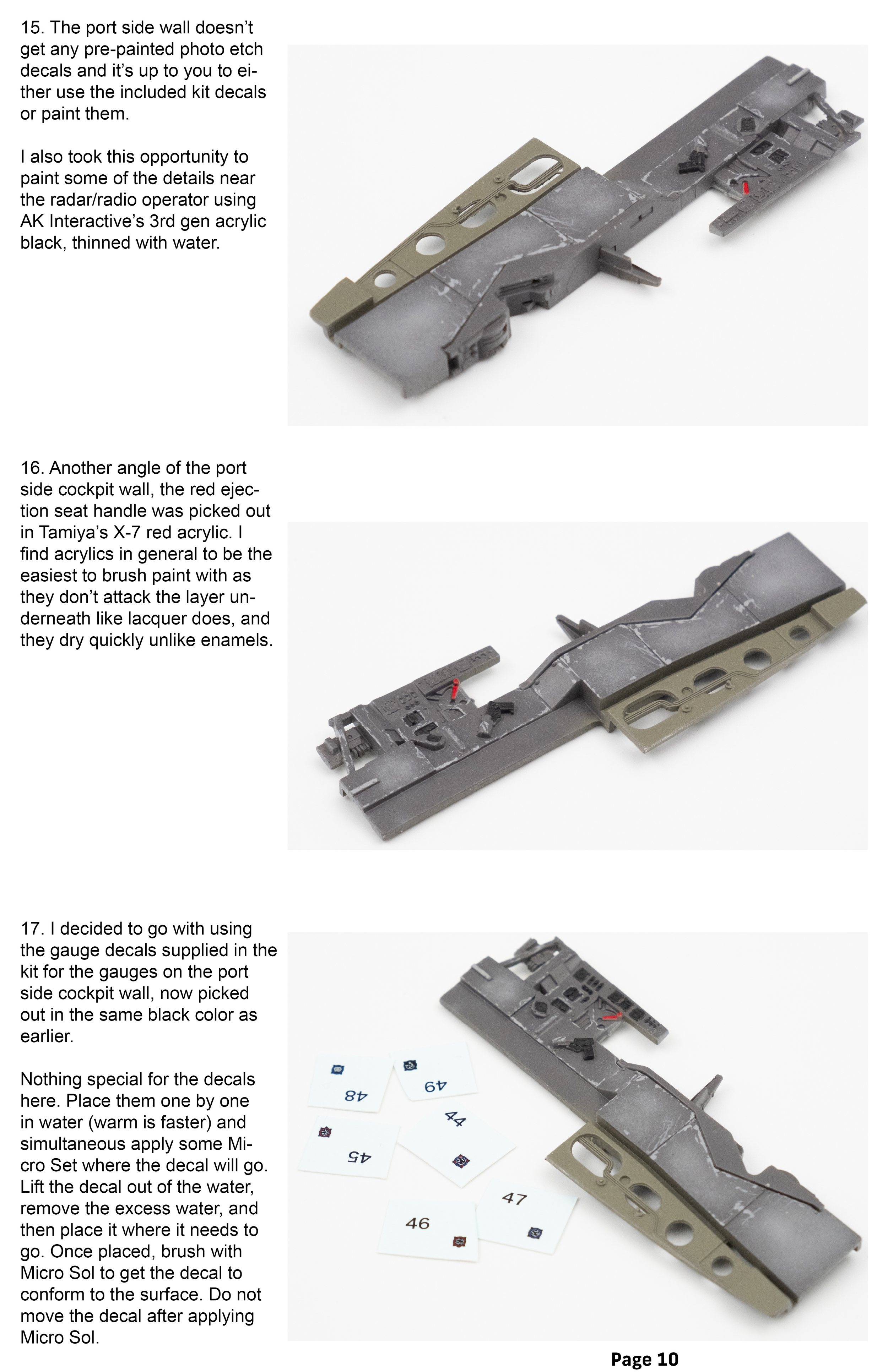 Example Page of Aircraft Cockpits How To Guides Volume One