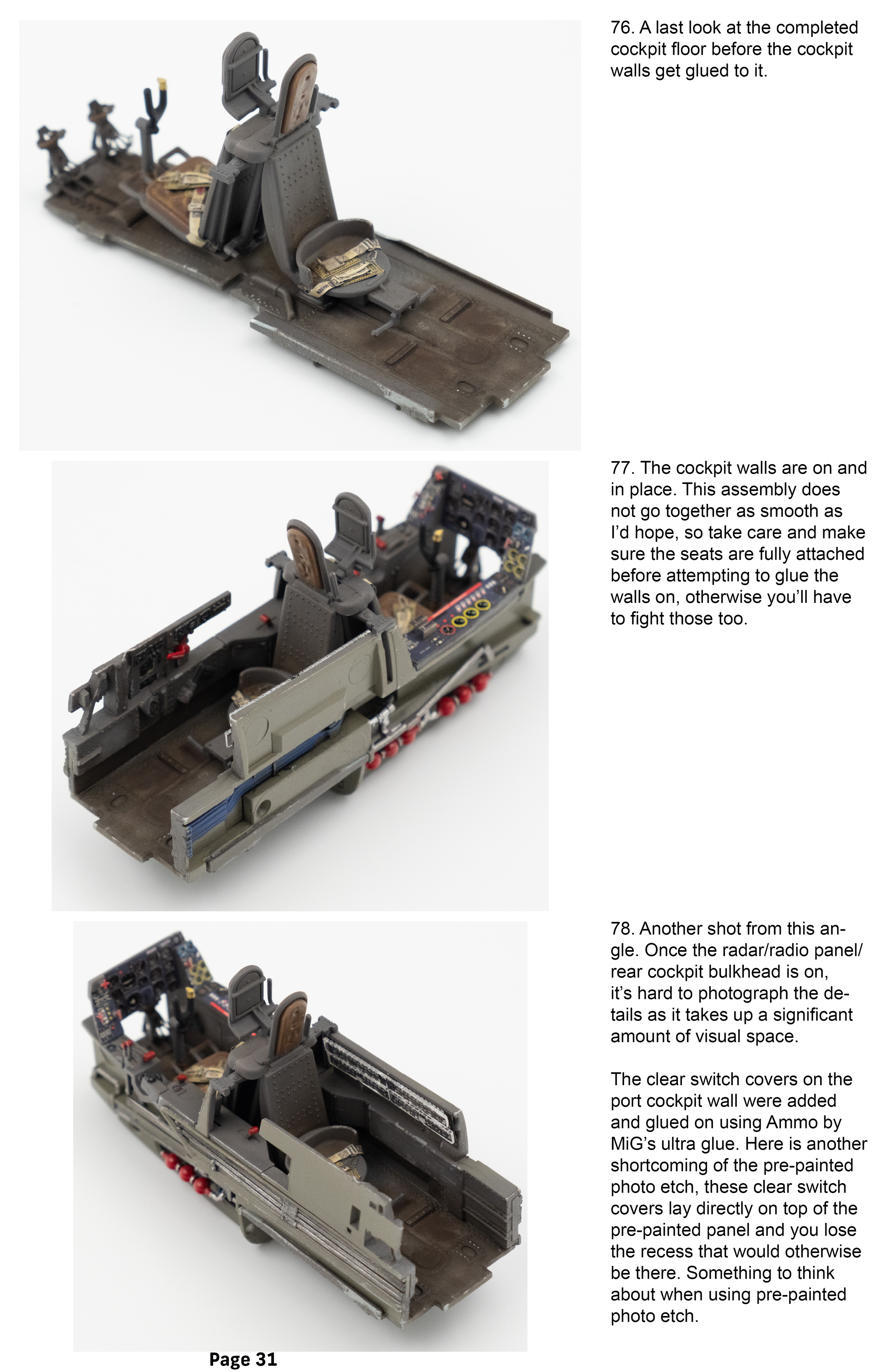Example Page 3 of Aircraft Cockpits How To Guides Volume One
