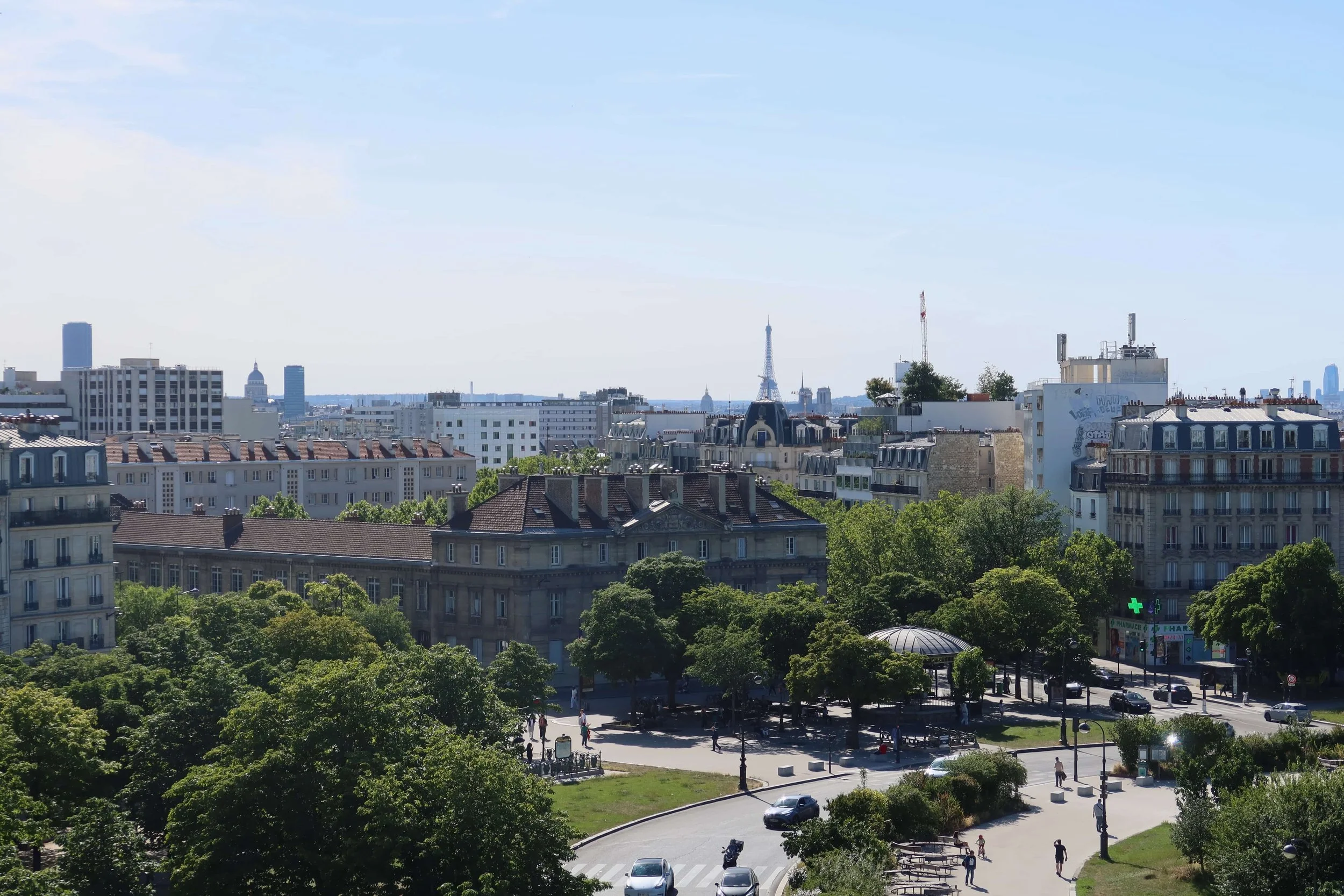 view of paris nation