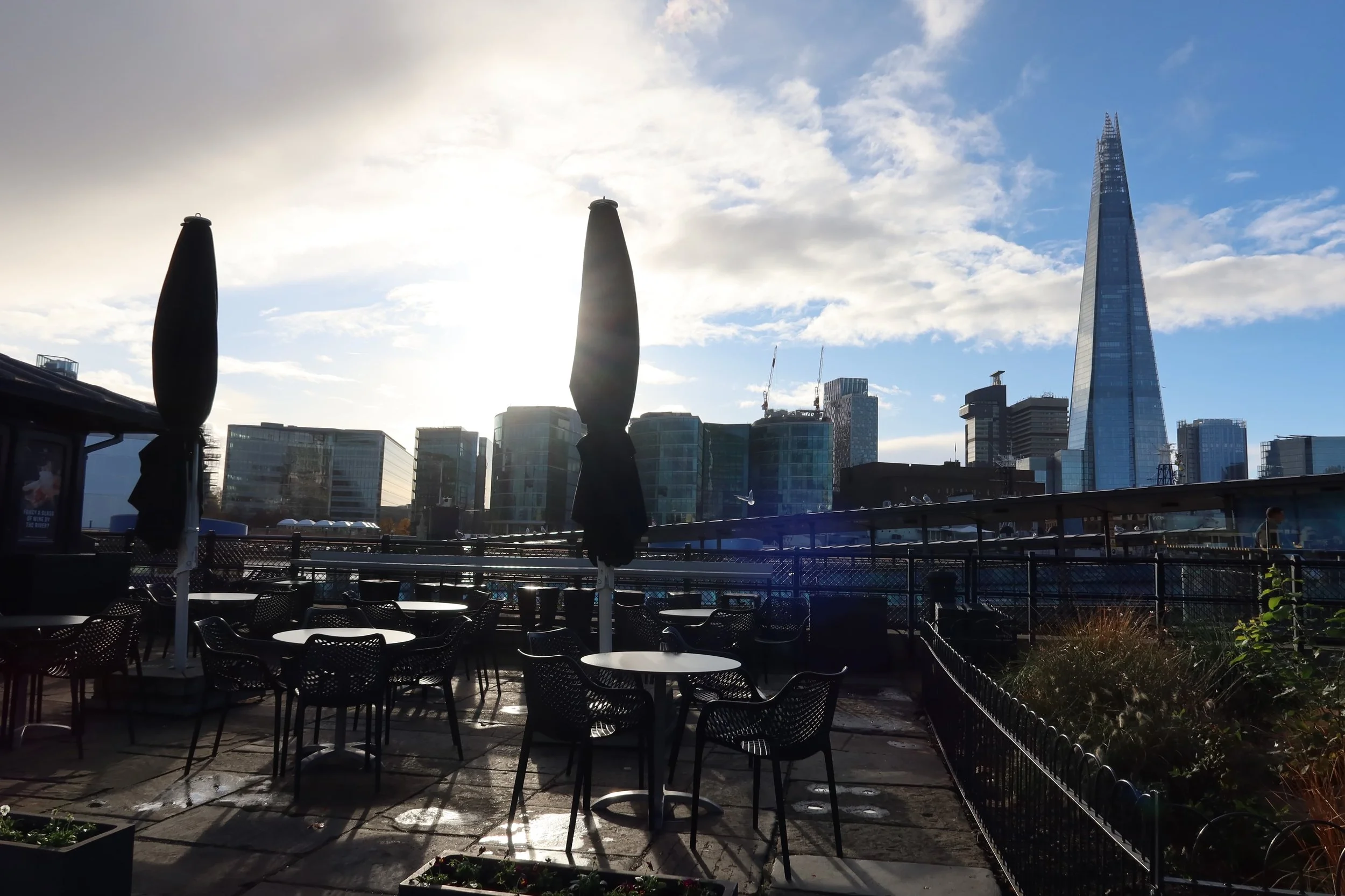 View of the Shard in London